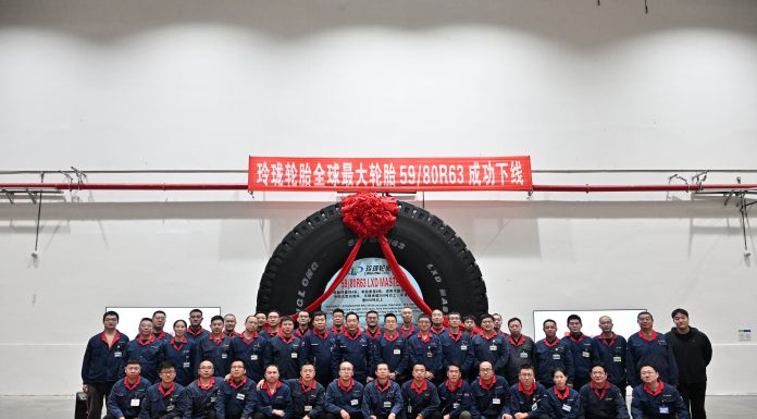 Linglong Tire, dünyanın en büyük OTR lastiğini tanıttı