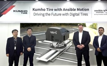 Kumho Tire, Ansible Motion ile Ortaklık Kurdu