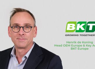 BKT Europe tarafından yeni OEM Avrupa Yöneticisi olarak Henrik de Koning atandı