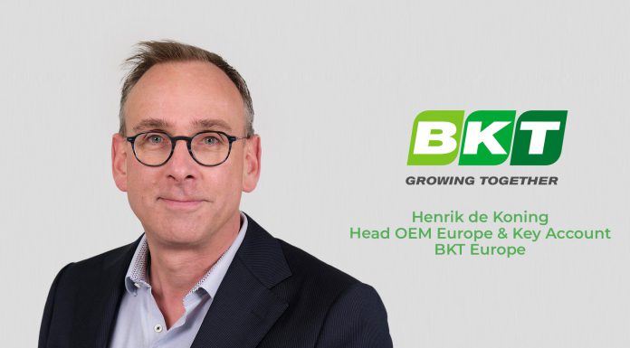BKT Europe tarafından yeni OEM Avrupa Yöneticisi olarak Henrik de Koning atandı