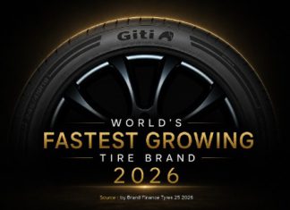 Giti, Dünyanın En Değerli 10 Lastik Markası Arasında Yer Aldı ve 2026 Yılında En Hızlı Büyüyen Lastik Markası Seçildi