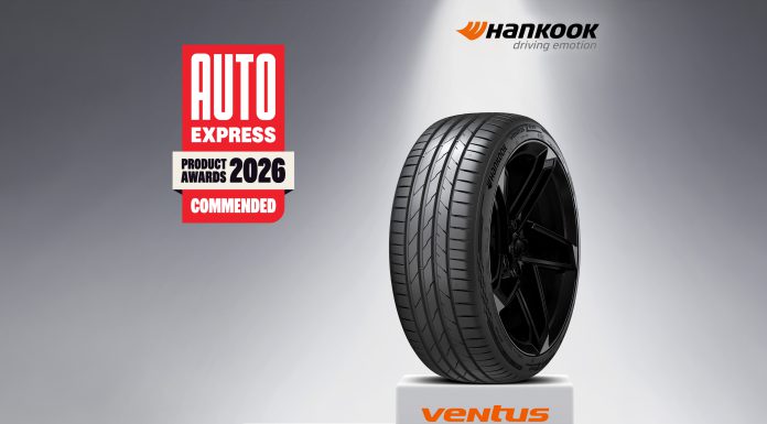 Auto Express Ürün Ödülleri 2026’da Hankook Ventus evo’yı Ödüllendirildi